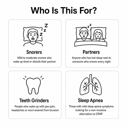 Shacked Up Anti-Snoring Mouthpiece + Case