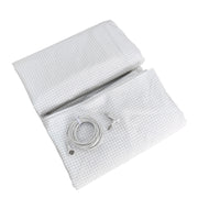 10% Silver Fiber Flat Bedsheet with Earthing Cord Conductive Antistatic Health Protection Sheet Grounded Release Stress