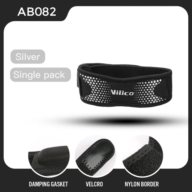 Patella Knee Strap Adjustable Knee Brace Patellar Tendon Stabilizer Support Band for Soccer Basketball Running Jumper Gym Squat