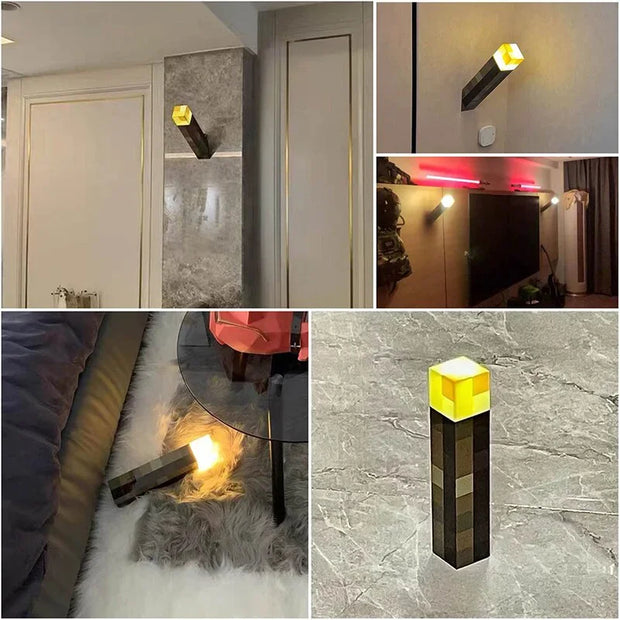 Multicolor Flashlight Night Light – Rechargeable & Room-Ready