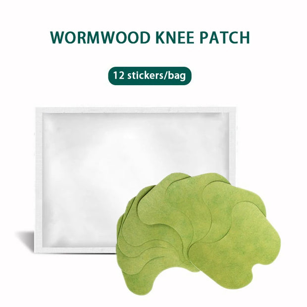 12-Pack Herbal Knee Patches – Natural Relief for Joints & Muscles
