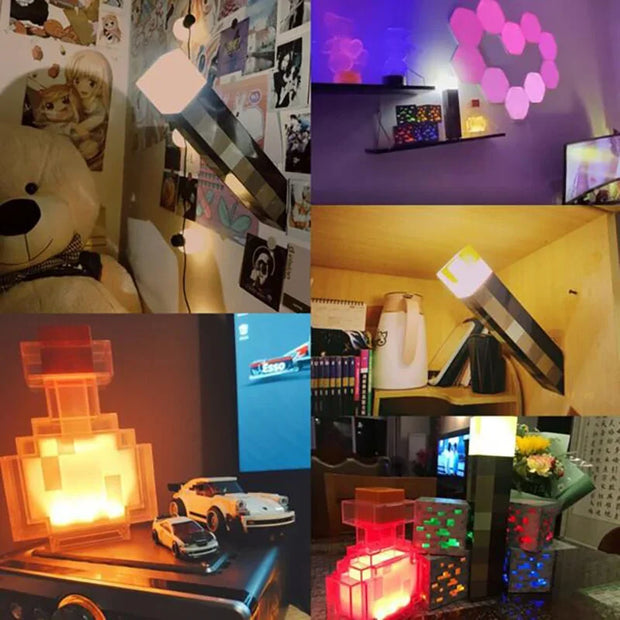 Multicolor Flashlight Night Light – Rechargeable & Room-Ready