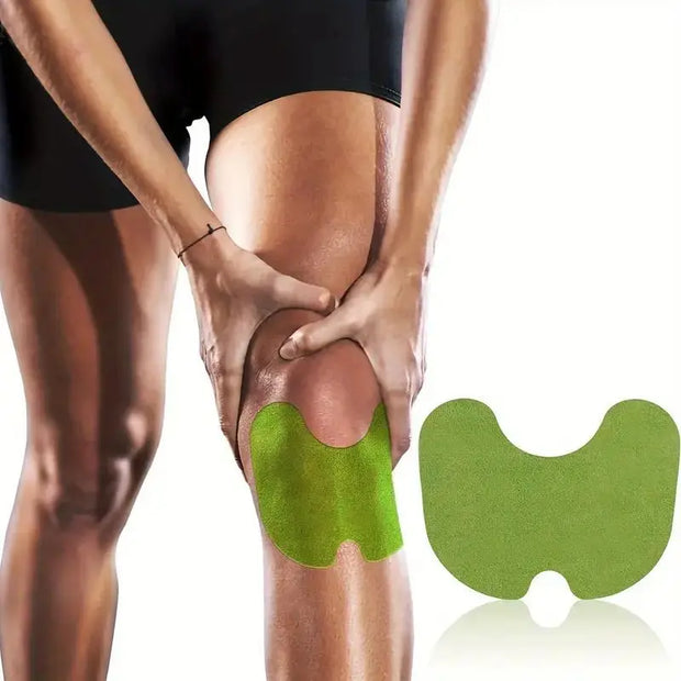 12-Pack Herbal Knee Patches – Natural Relief for Joints & Muscles