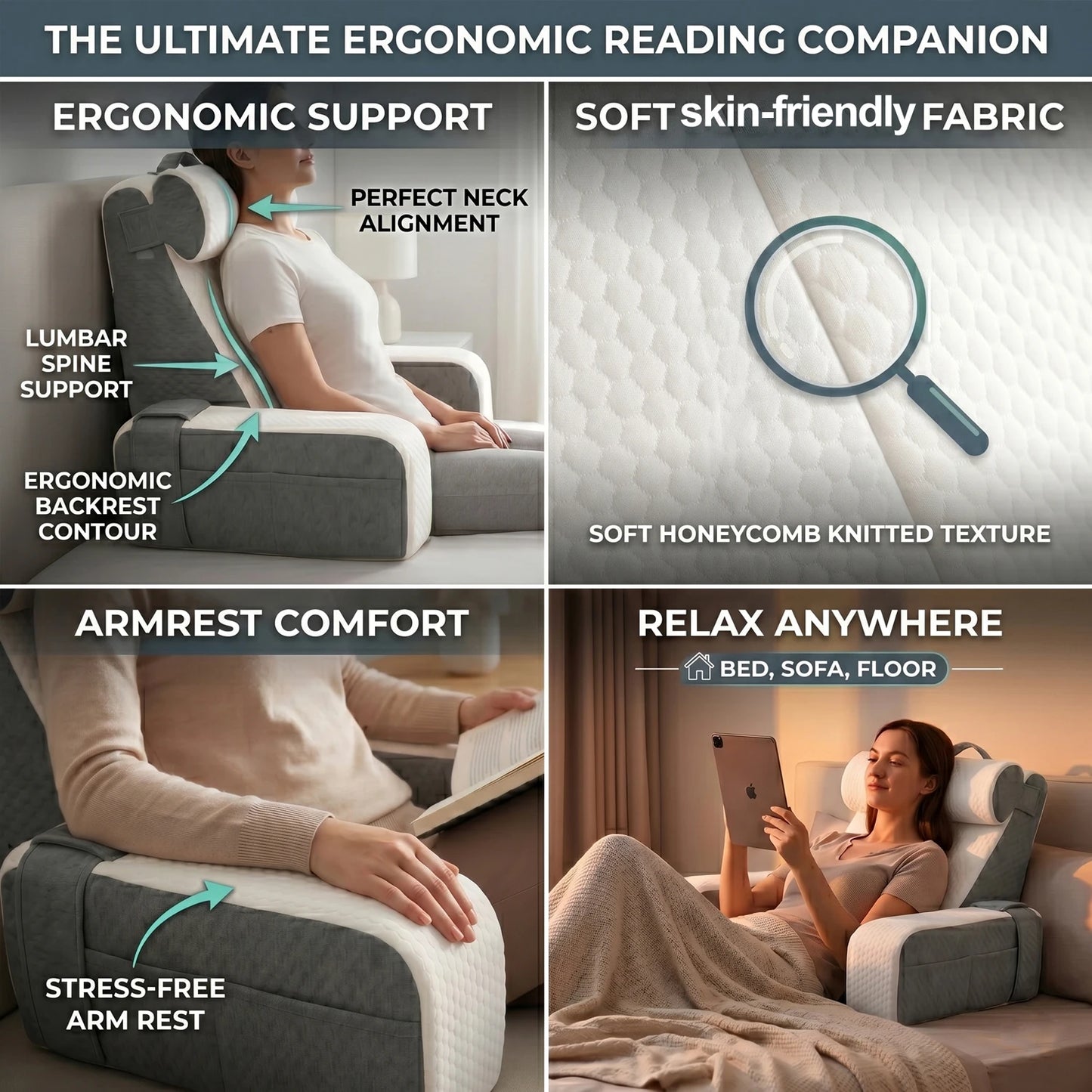 Shacked Up Backrest Pillow