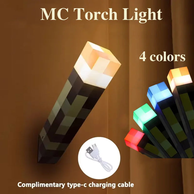 Multicolor Flashlight Night Light – Rechargeable & Room-Ready