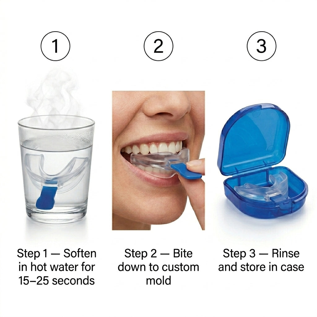 Shacked Up Anti-Snoring Mouthpiece + Case