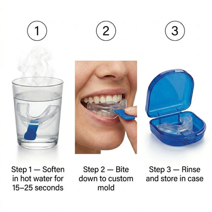 Shacked Up Anti-Snoring Mouthpiece + Case