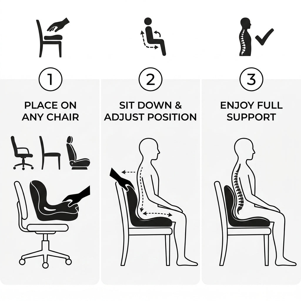 SpineRest Seat & Back Cushion