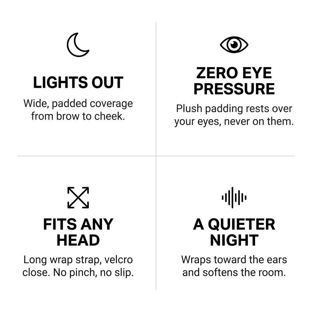 Shacked Up Blackout Sleep Mask