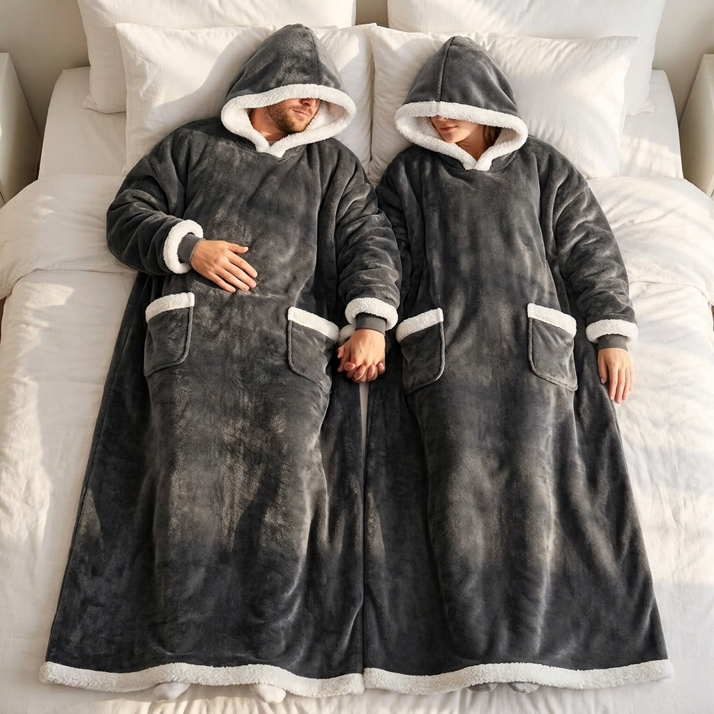 Shacked Up Hoodie Blanket