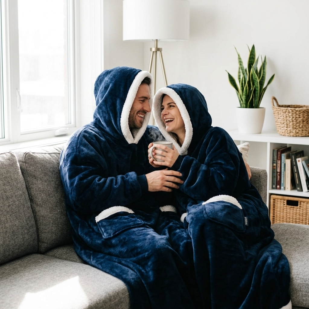 Shacked Up Hoodie Blanket